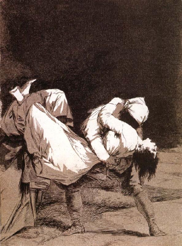 Que se la llevaron, Francisco Goya